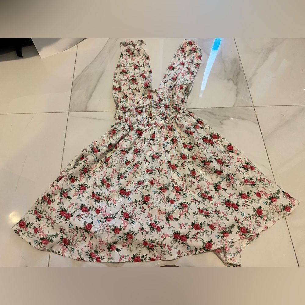 Floral Sleeveless Dress SHEIN #23